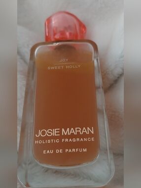 Josie Maran Joy Sweet Holly Eau de Parfum - Amber & Coral Bottle